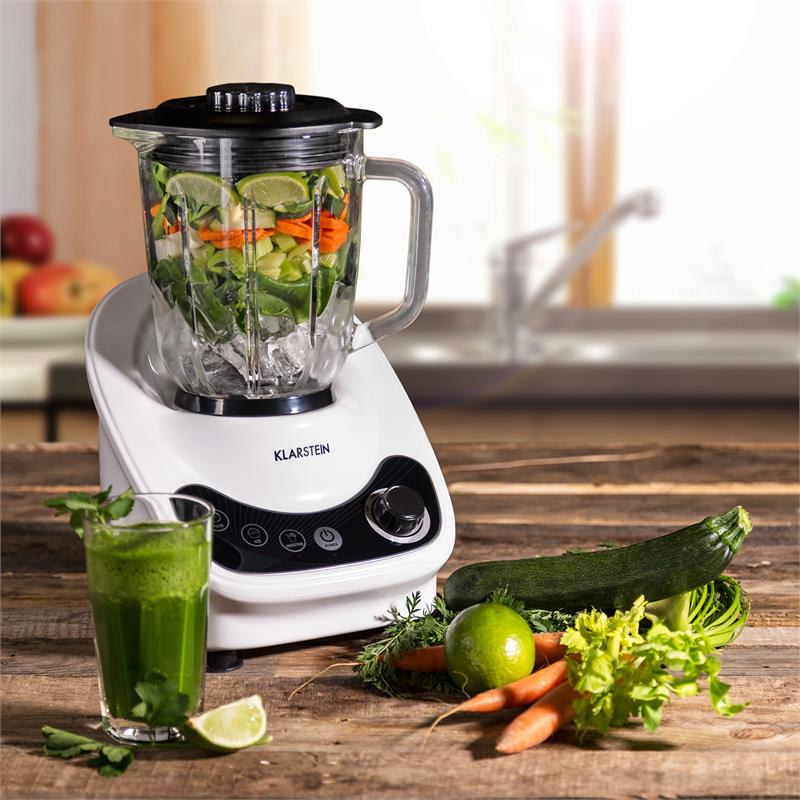 Klarstein Mambo 5, stolný mixér, 800 W, 1,5 l, sklenený džbán, 3 programy – Obrázok 5