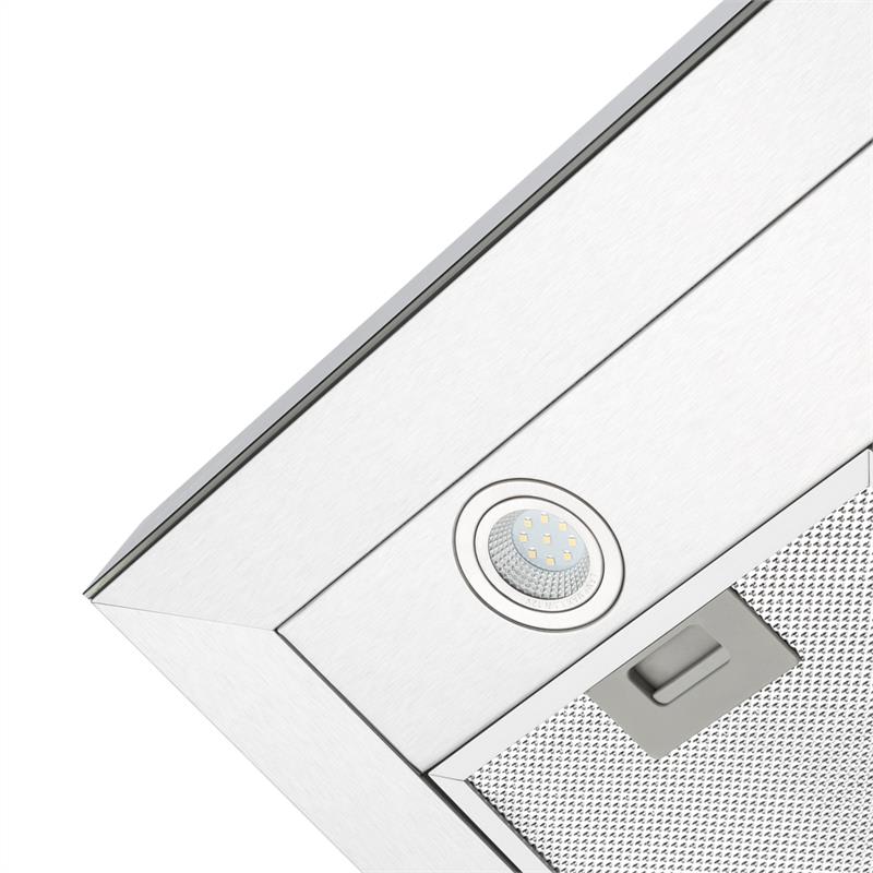 Klarstein Matthea, digestor, ušľachtilá oceľ, 90 cm, nástenná montáž, 541 m³/h, sklo, LED – Obrázok 5