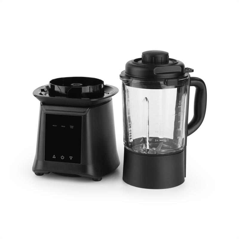 Klarstein Herakles Heat polievkový mixér, 1300W/1,7PS 900W, 1,75l, BPA-free, sklo, čierny – Obrázok 4