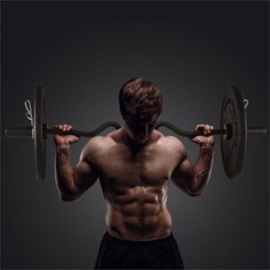 Capital Sports Accretor 120 SC Supercurl Bar, lomená činková os, 120 cm, 50 mm, max. 272 kg, oceľ, čierna