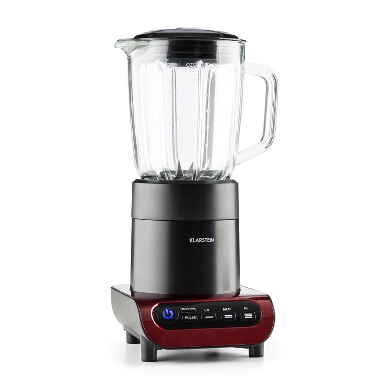 Klarstein Lambada, čierny, stolný mixér, 650 W, 1,5 l, sklenená nádoba