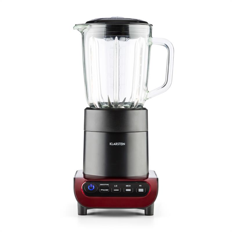 Klarstein Lambada, čierny, stolný mixér, 650 W, 1,5 l, sklenená nádoba – Obrázok 2