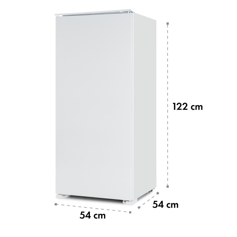 Klarstein Coolzone 186 kombinovaná chladnička s mrazničkou A+ 171/15l, biela – Obrázok 3