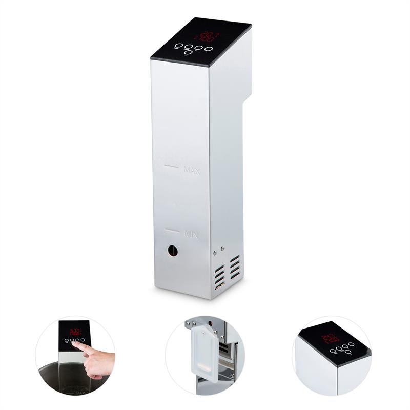 Klarstein Tastemaker Compact, vákuové varenie, Sous-Vide varič, ušľachtilá oceľ, 12 l/min. čerpadlo – Obrázok 3