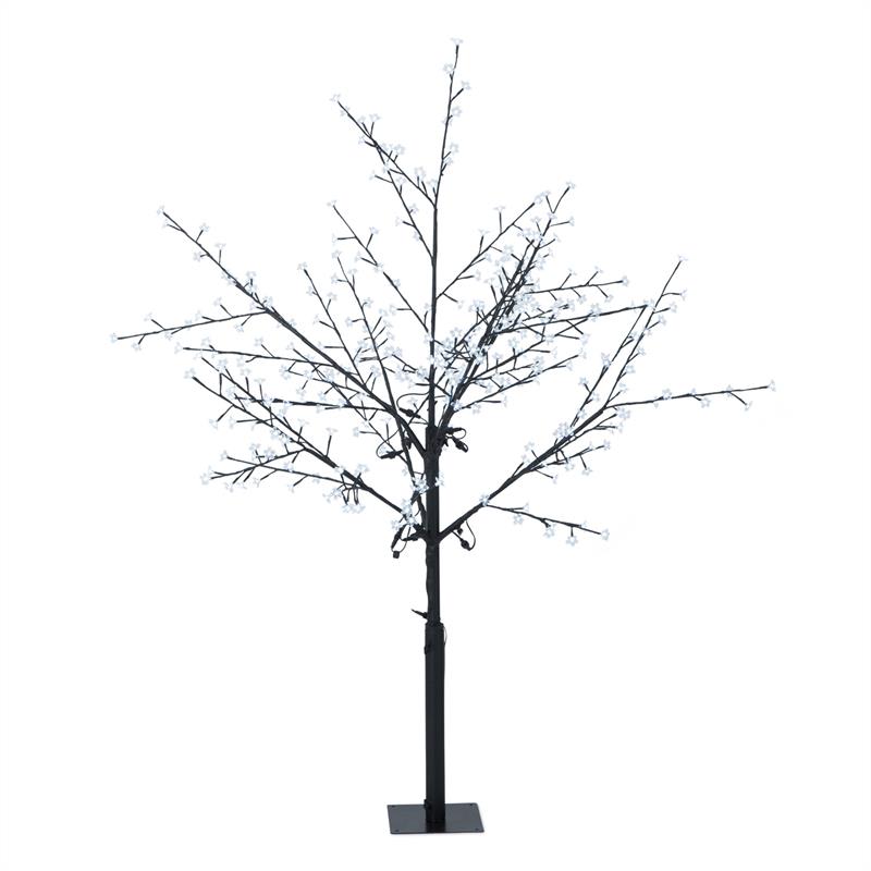 Blumfeldt Hanami CW 180, strom so svetielkami, čerešňové kvety, 336 LED diód, studená biela – Obrázok 3