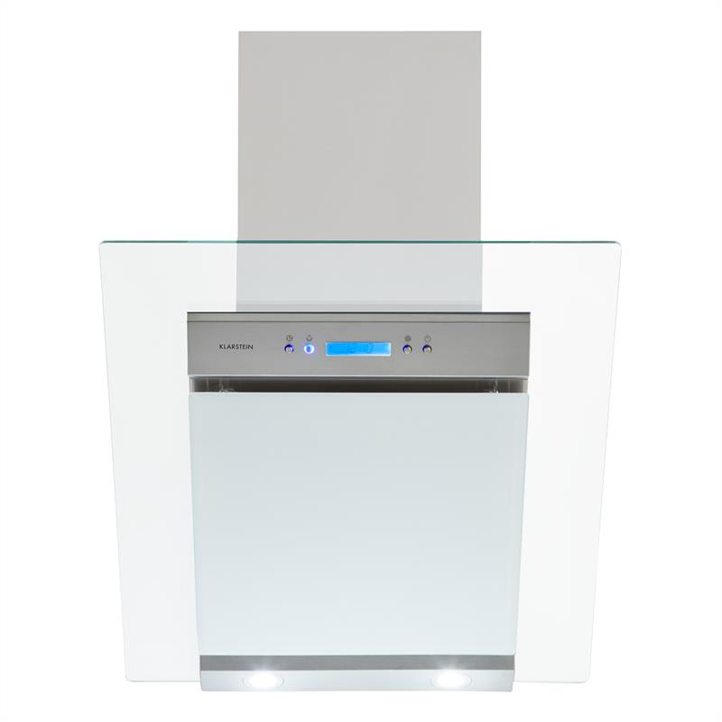 Klarstein Skycook, sklo, digestor, 60 cm, 640 m³/h, trieda A, ušľachtilá oceľ – Obrázok 2