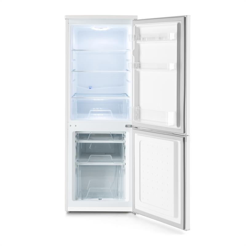 Klarstein Bigpack, biela, kombinácia chladničky s mrazničkou, chladnička, 160 litrov, trieda A++ – Obrázok 2
