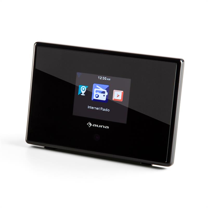 Auna iAdapt 240, čierny, adaptér internetového rádia, WLAN, 2,4" TFT farebný displej, linkový výstup – Obrázok 4