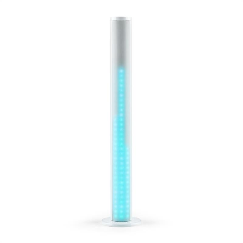 Auna Light Up, biely, vežový reproduktor, 14 W, bluetooth, LED, USB, FM, diaľkový ovládač – Obrázok 2