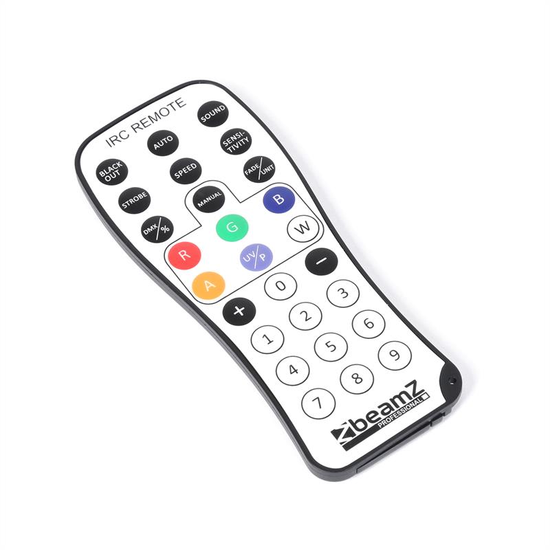 Beamz BPP210, LED PAR reflektor, 64 18 x 12 W 4-v-1 LED diód, vrátane diaľkového ovládača – Obrázok 2