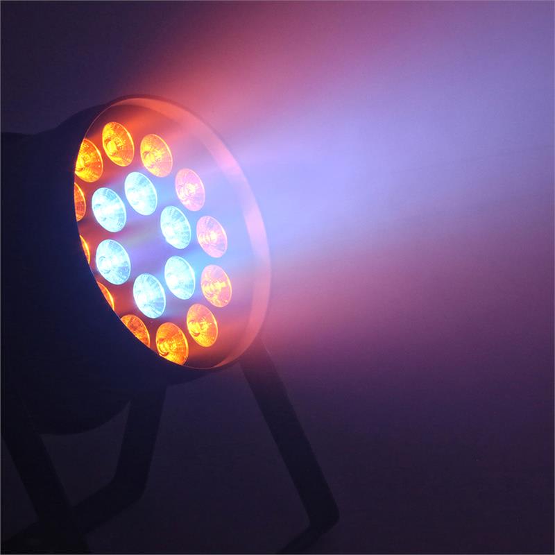 Beamz BPP210, LED PAR reflektor, 64 18 x 12 W 4-v-1 LED diód, vrátane diaľkového ovládača – Obrázok 4