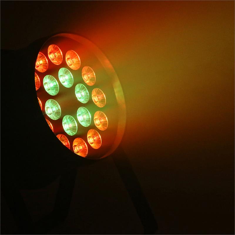 Beamz BPP210, LED PAR reflektor, 64 18 x 12 W 4-v-1 LED diód, vrátane diaľkového ovládača – Obrázok 5