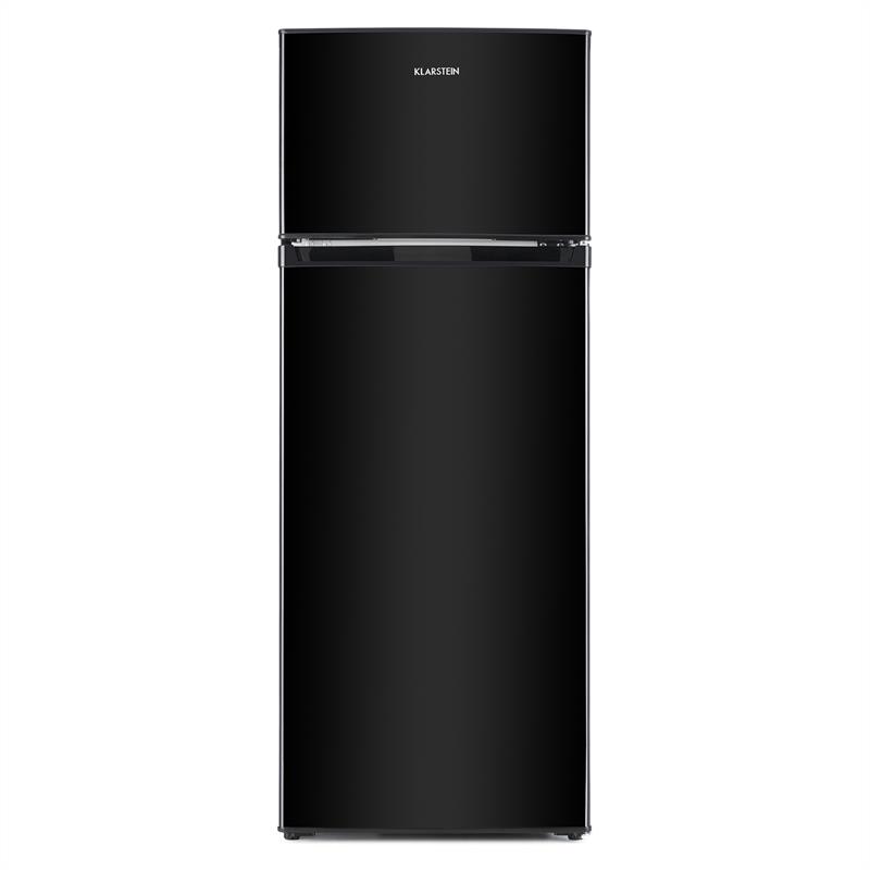 Klarstein Height Cool Black, čierna, kombinácia chladničky s mrazničkou, 171/41 l, 2-dverová, A++