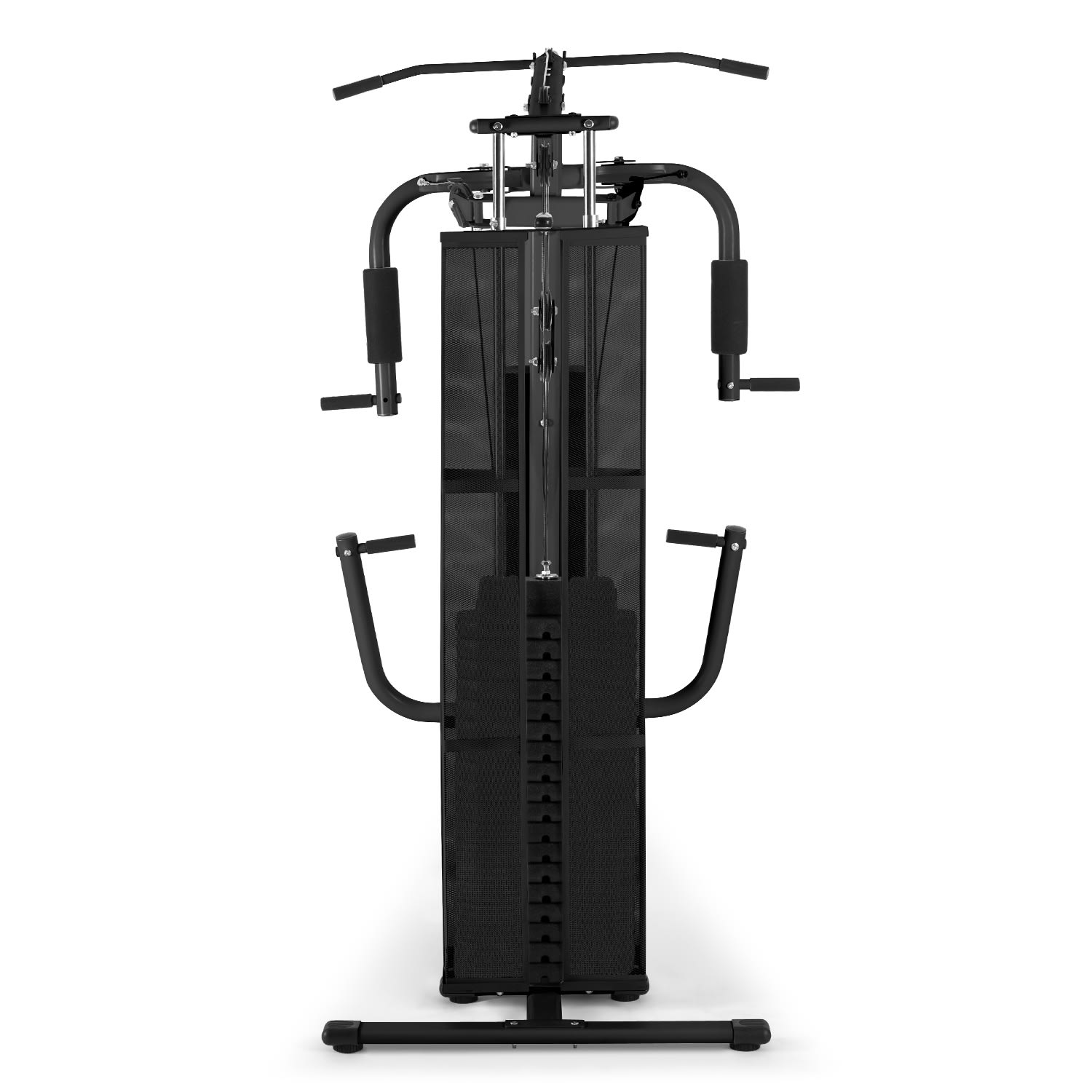 KLARFIT Ultimate Gym 3000, multifunkčná posilňovacia stanica, čierna – Obrázok 2