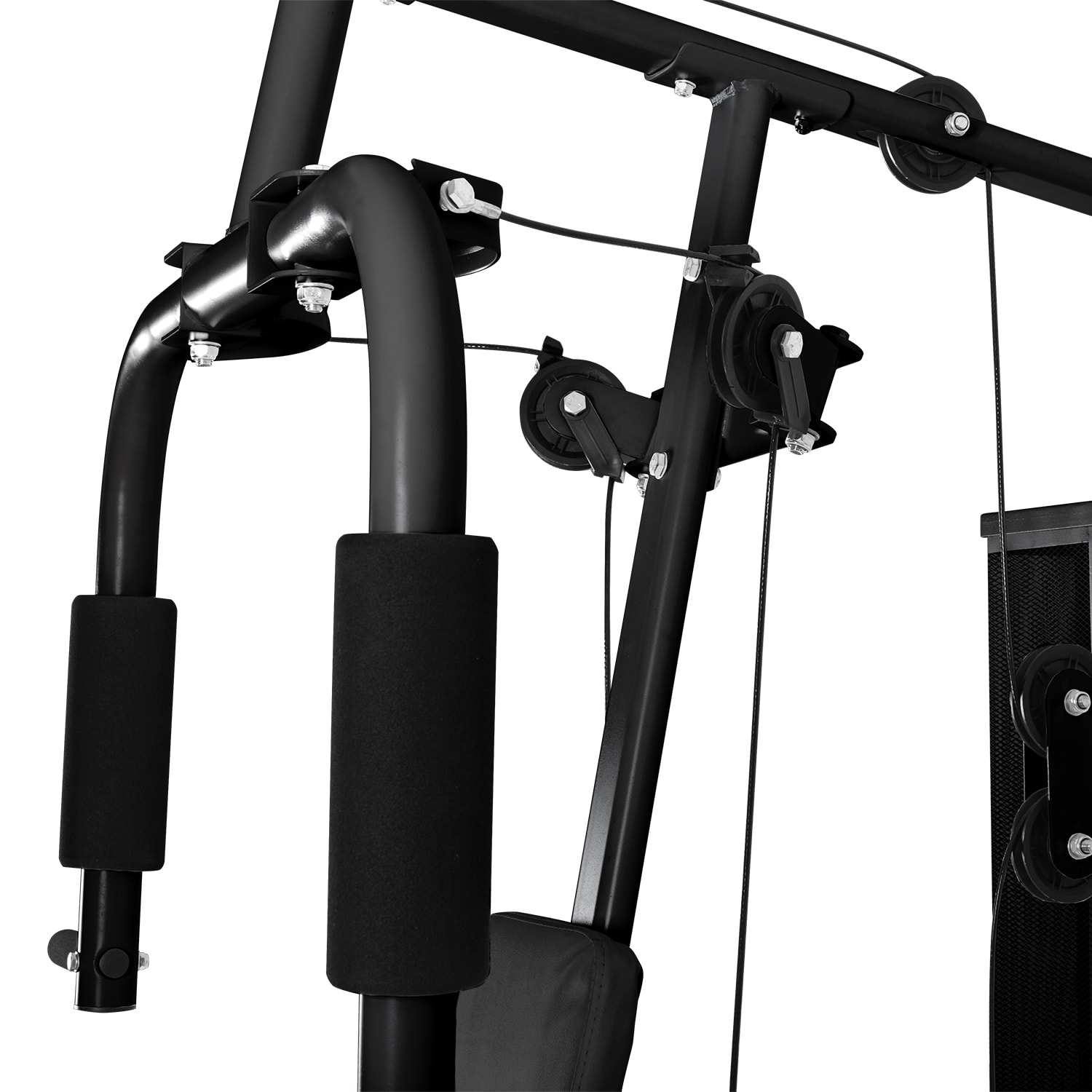 KLARFIT Ultimate Gym 3000, multifunkčná posilňovacia stanica, čierna – Obrázok 4
