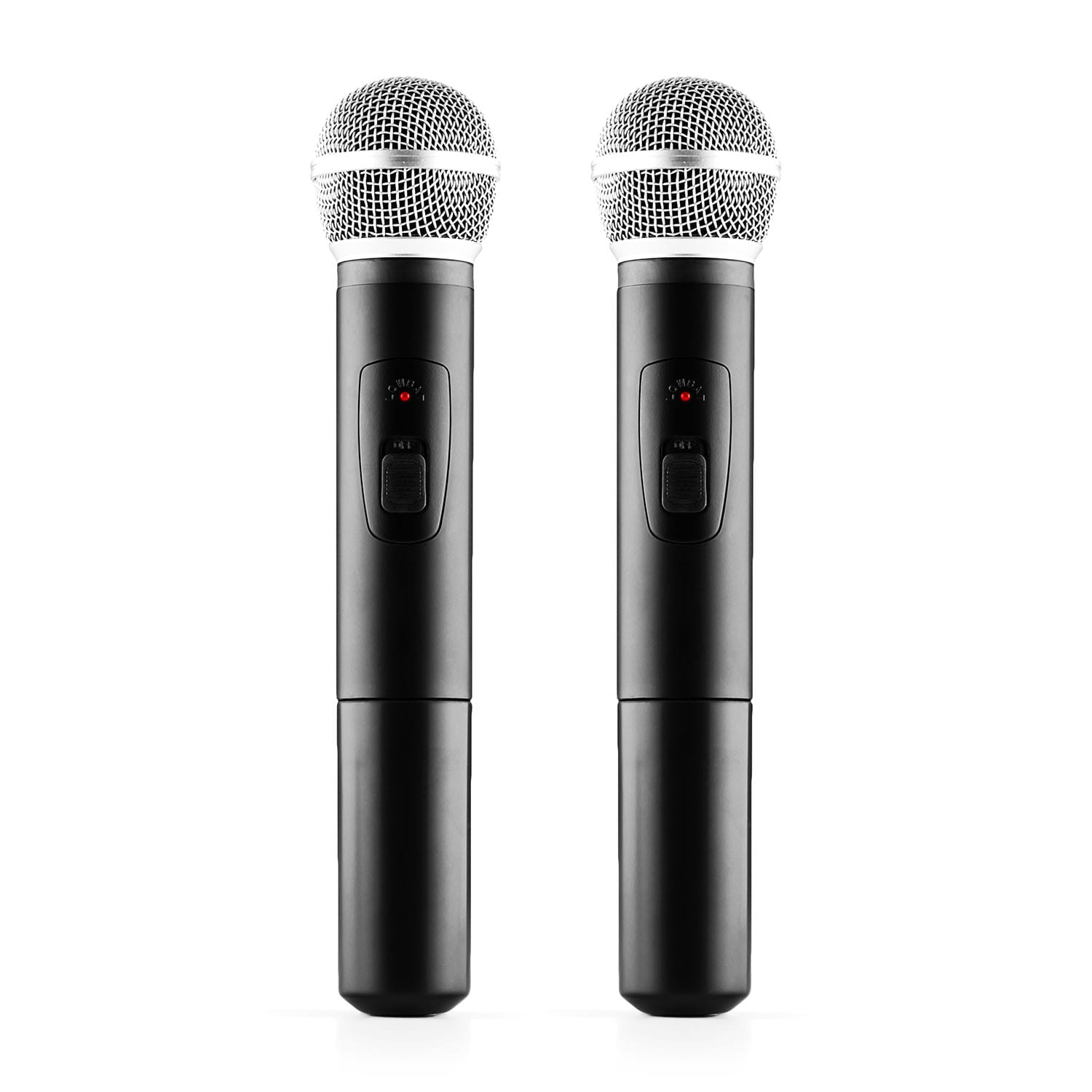Auna Pro VHF-400 Duo 1, 2-kanálová sada VHF bezdrôtových mikrofónov, 1 x prijímač, 2 x ručný mikrofón – Obrázok 3