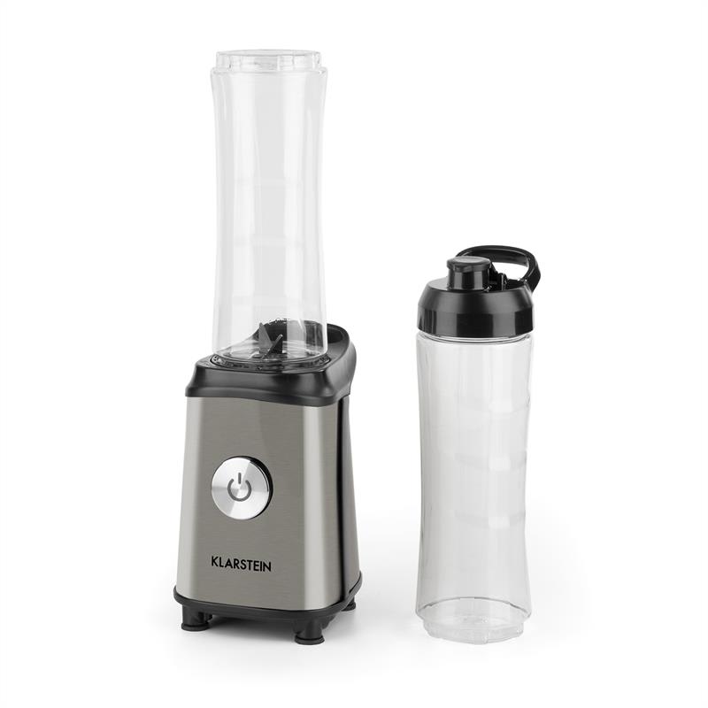 Klarstein Tuttifrutti, kovový, mini mixér, 350 W, 600 ml, krížové čepele, bez BPA – Obrázok 2
