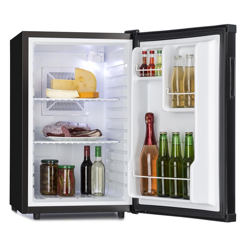Klarstein Beerbauch chladnička minibar, 65 l, trieda A, čierna – Obrázok 3