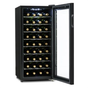 Klarstein Vivo Vino, termoelektrická vinotéka, 36 fliaš, 118 l