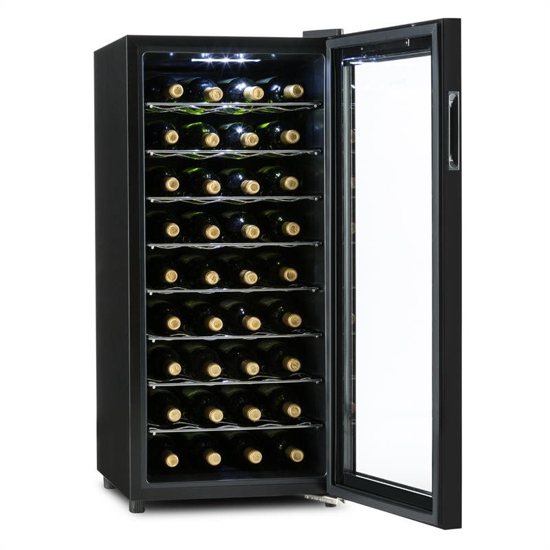 Klarstein Vivo Vino, termoelektrická vinotéka, 36 fliaš, 118 l
