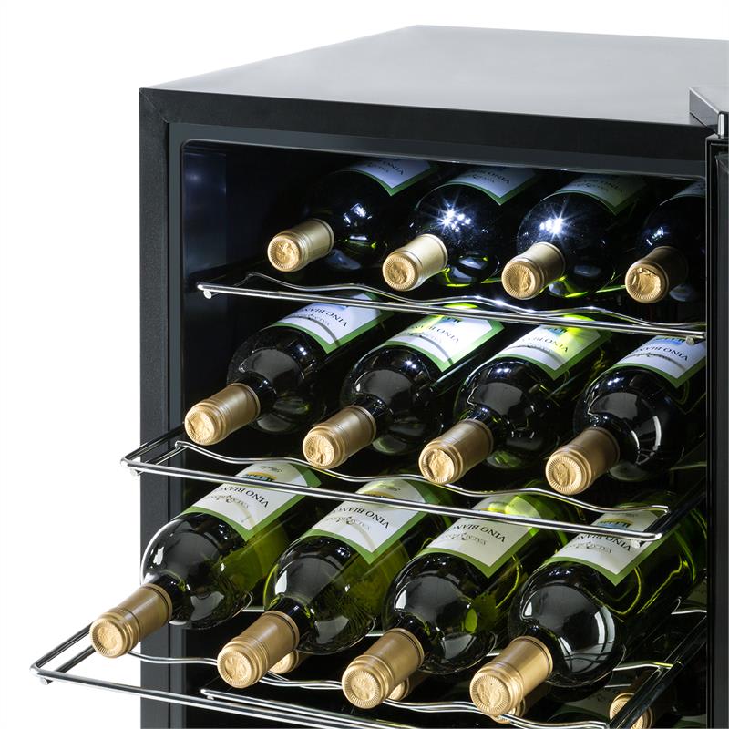 Klarstein Vivo Vino, termoelektrická vinotéka, 36 fliaš, 118 l – Obrázok 3