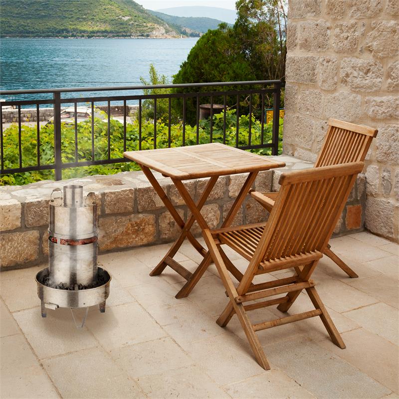 Klarstein Feuertaufe, BBQ gril, udiareň, konvekčný gril, SS 201 ušľachtilá oceľ