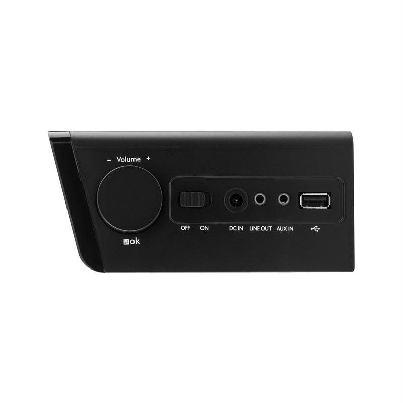 Auna KR-190, čierne, internetové kuchynské rádio, zabudovateľné, WiFi, riadenie cez aplikáciu, 3,2" TFT displej – Obrázok 2