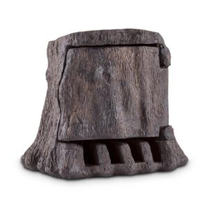 Waldbeck Power Tree Remote, záhradná zásuvka, 4-itý rozdeľovač, 5 m, diaľkové ovládanie, kmeň stromu