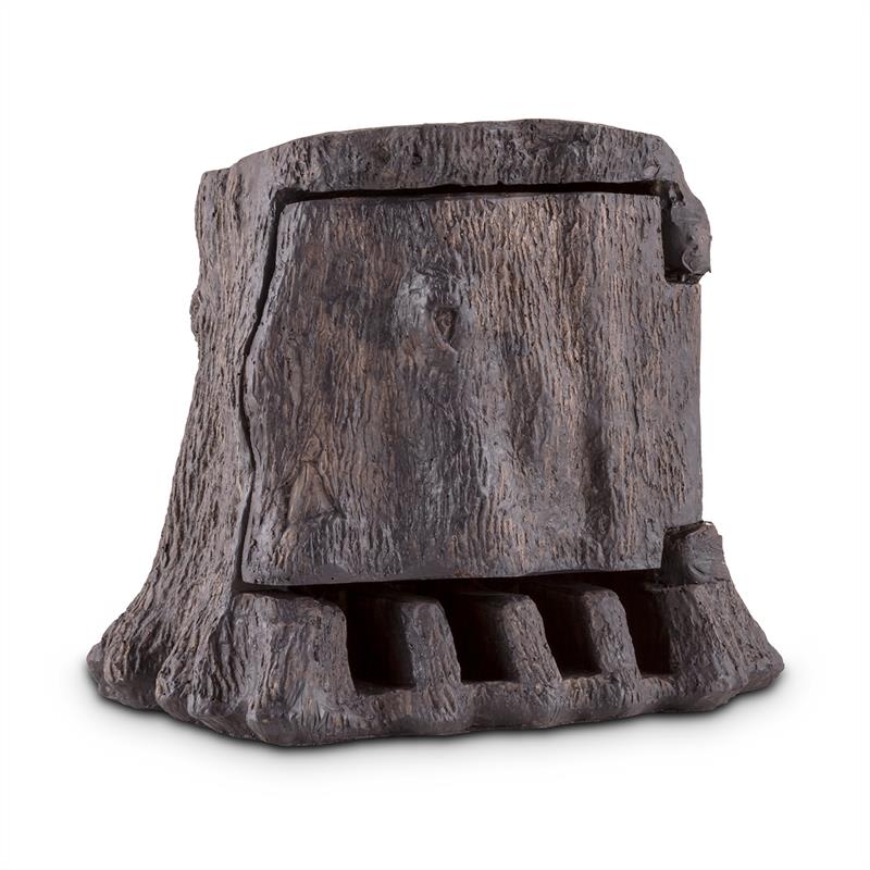 Waldbeck Power Tree Remote, záhradná zásuvka, 4-itý rozdeľovač, 5 m, diaľkové ovládanie, kmeň stromu