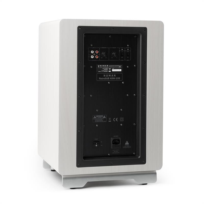 Numan RetroSub aktívny subwoofer 25,4 cm (10") biela