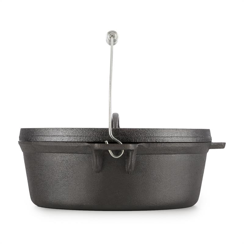 Klarstein Hotrod Quickstick L, držadlo pre liatinový hrniec, Ø 26 až 44 cm, ušľachtilá oceľ – Obrázok 3