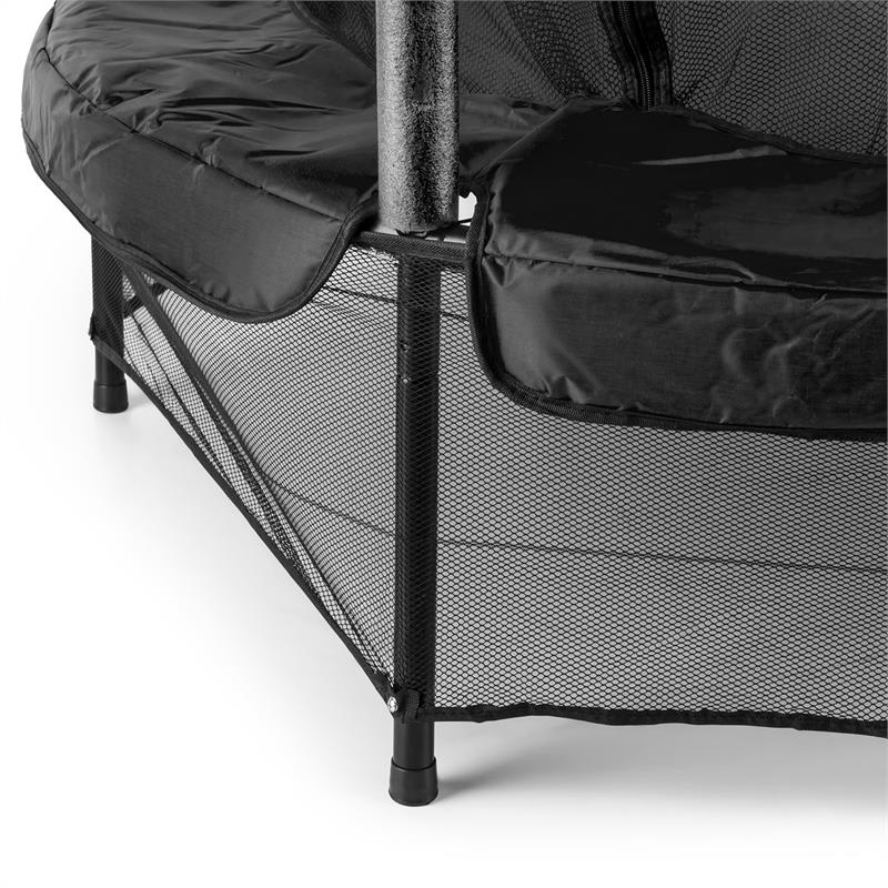 KLARFIT Rocketkid, trampolína, Ø140cm, bezpečnostná sieť, bungee pruženie, od 3 rokov – Obrázok 2