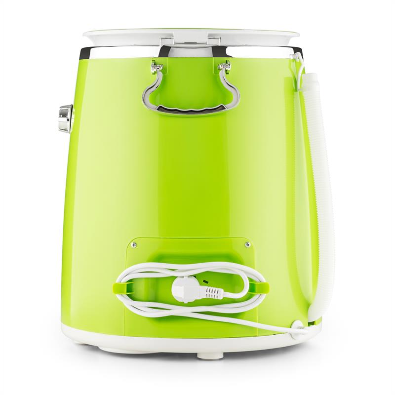 OneConcept Ecowash-Pico, zelená, mini práčka, funkcia žmýkania, 3,5 kg, 260 W – Obrázok 2