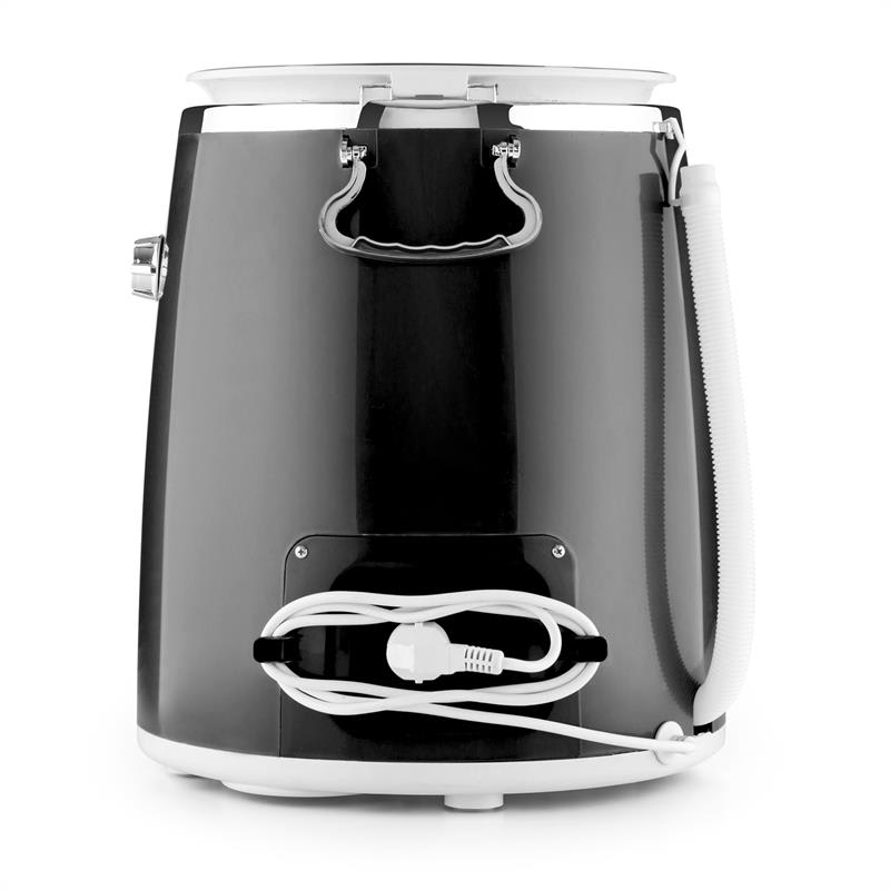 OneConcept Ecowash-Pico, čierna, mini práčka, funkcia žmýkania, 3,5 kg, 260 W – Obrázok 2