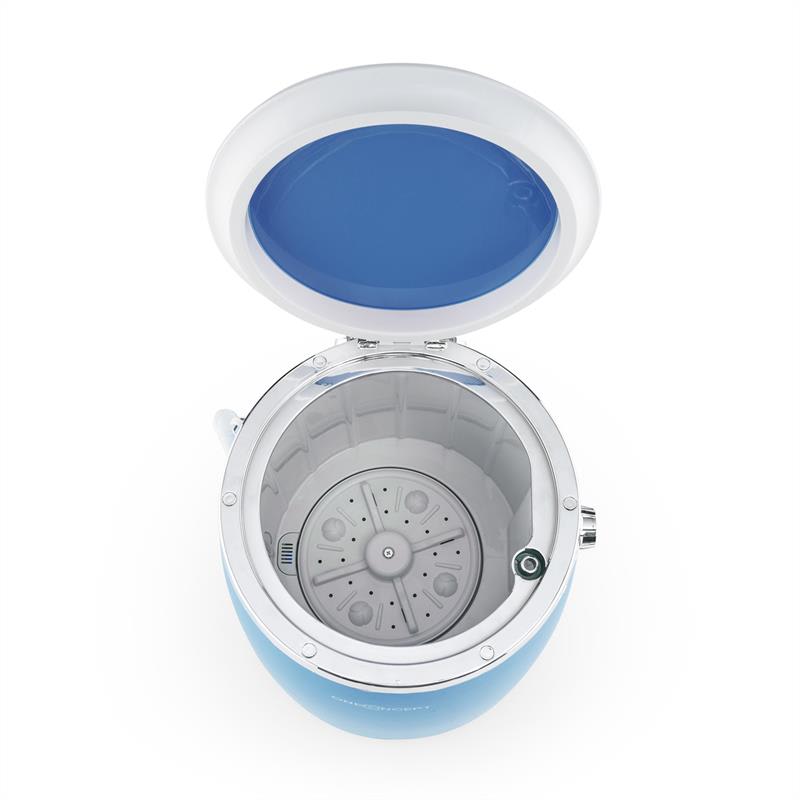 OneConcept Ecowash-Pico, modrá, mini práčka, funkcia žmýkania, 3,5 kg, 260 W – Obrázok 2