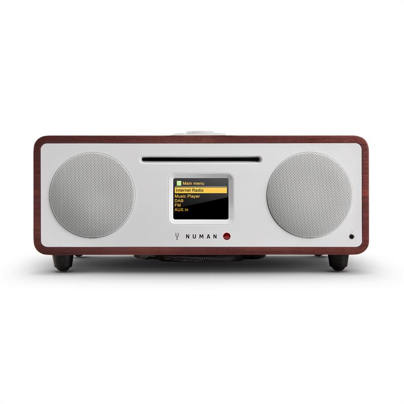 Numan Two, wenge, 2.1 internetové rádio, CD, 30 W, bluetooth, Spotify Connect – Obrázok 2
