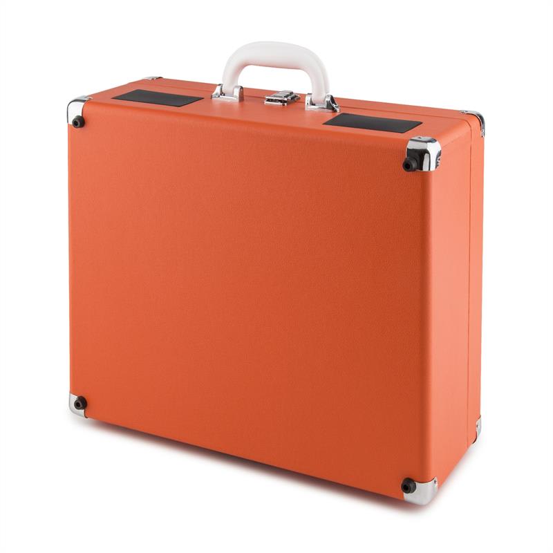 Auna Peggy Sue OR prenosný retro gramofón, CD USB SD, oranžová farba – Obrázok 5