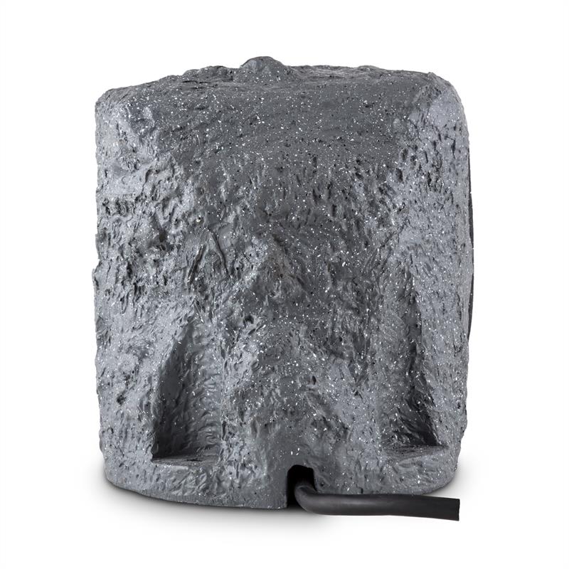 Waldbeck Power Rock, záhradná zásuvka, 4-itý rozdeľovač, 5 m, skala, tmavosivá – Obrázok 4