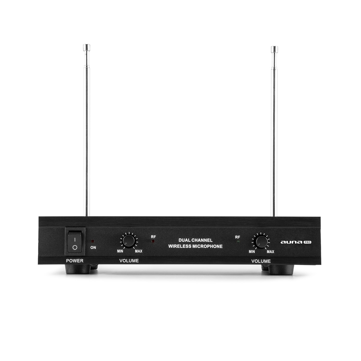 Auna Pro VHF-2-HS, 2-kanálová VHF mikrofónová sada 1 x headset 1 x ručný mikrofón 50m