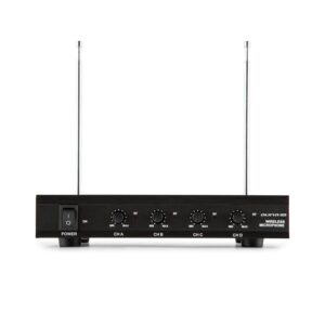 Auna Pro VHF-4-HS 4-kanálová VHF mikrofónová sada 4x headset 50m