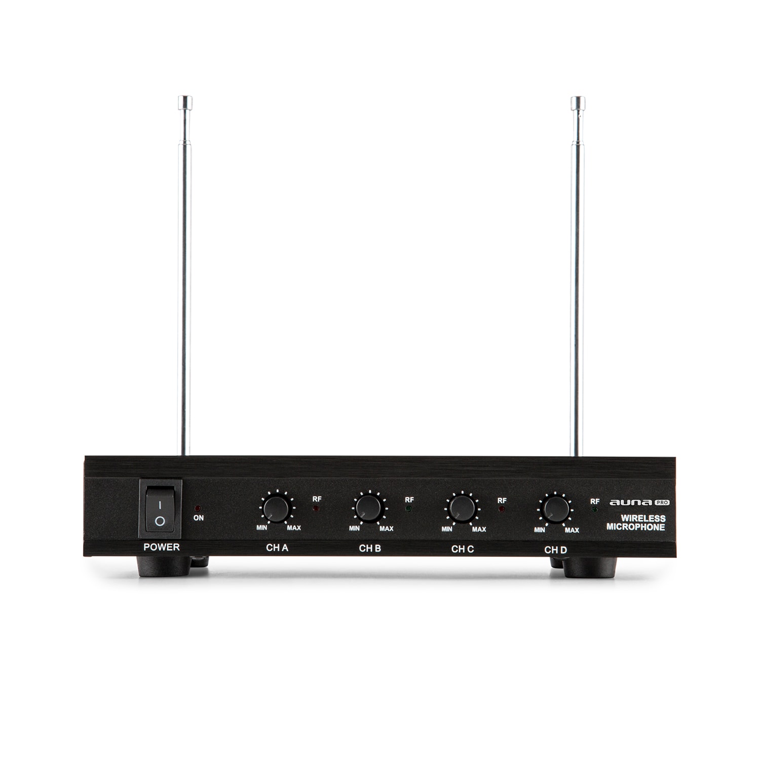 Auna Pro VHF-4-HS 4-kanálová VHF mikrofónová sada 4x headset 50m