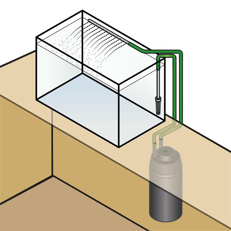 Waldbeck Clearflow 6UVL, vonkajší filter do akvária, 6 W, 4-itý filter, 400 l/h – Obrázok 5