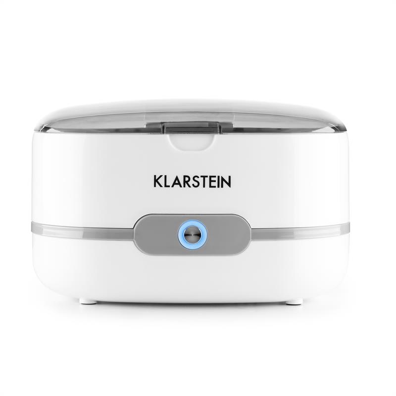 Klarstein Superpure ultrazvukový čistič, čistič okuliarov, čistič nečistôt, biela farba