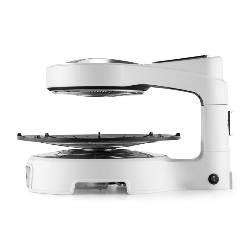 Klarstein Maverick, biely, halogénový gril, barbecue gril bez dymu, stolný gril, 1500 W – Obrázok 5