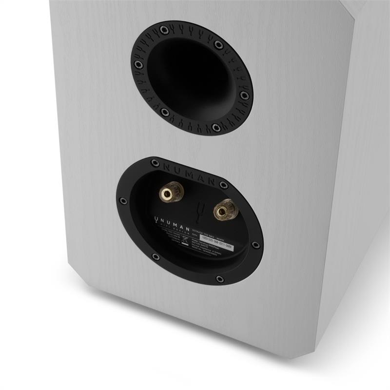Numan Octavox 702 MKII - dvojcestný regálový reproduktor pár biela – Obrázok 5
