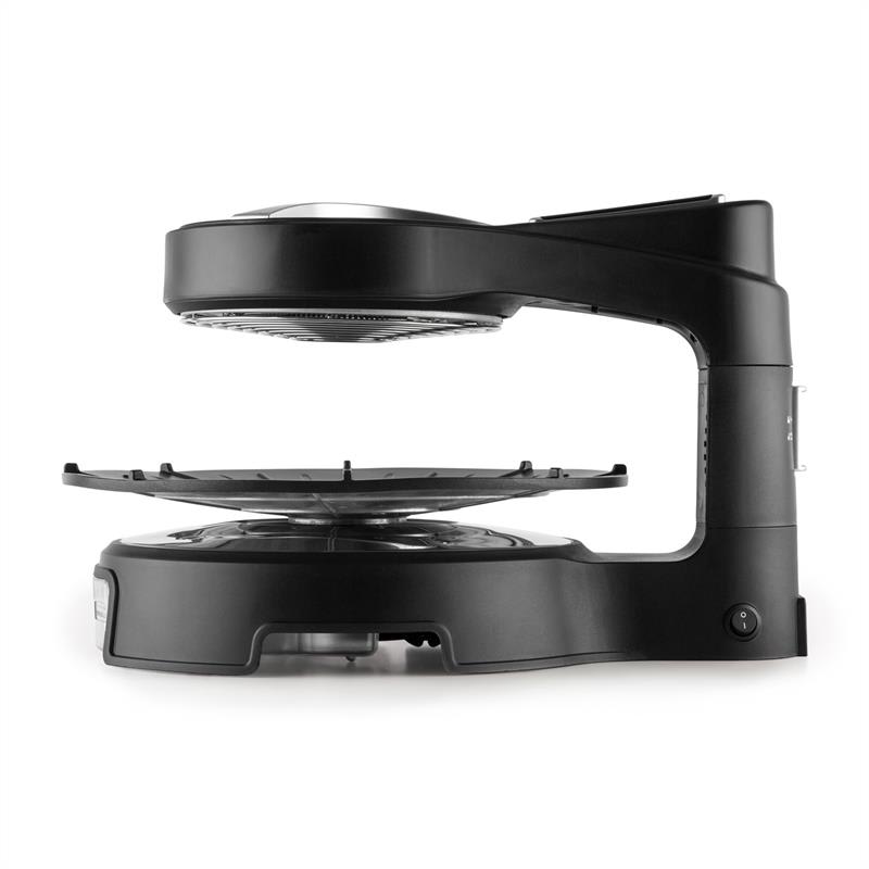 Klarstein Maverick, čierny, halogénový gril, barbecue gril bez dymu, stolný gril, 1500 W – Obrázok 5