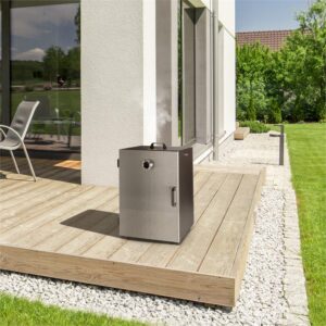 Klarstein Flintstone Steel, udiareň, údiaca pec, elektrická, 800 W, ušľachtilá oceľ