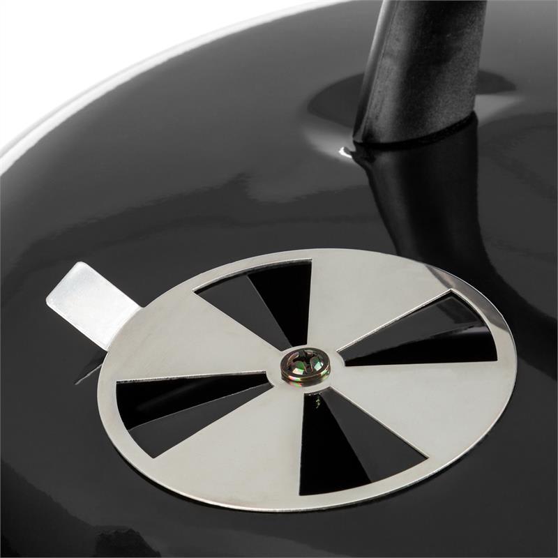 Klarstein Barney, 3 v 1 elektrický gril, BBQ, údenie, 1800 W, 3 x 40 cm, termometer – Obrázok 5