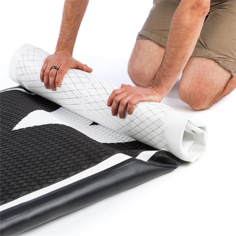 KLARFIT Spreestar, čierno-biela, nafukovacia pádlovacia doska, SUP sada, 300x10x71cm – Obrázok 3
