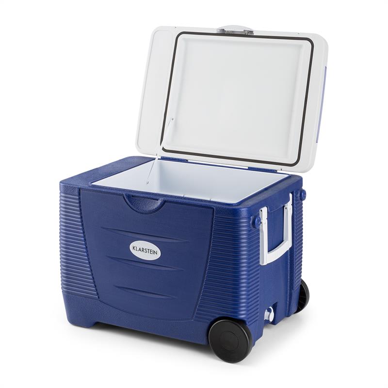 Klarstein Herrenhandtasche, termoelektrický box (chlad/teplo), 45 l, A++, modrý – Obrázok 3
